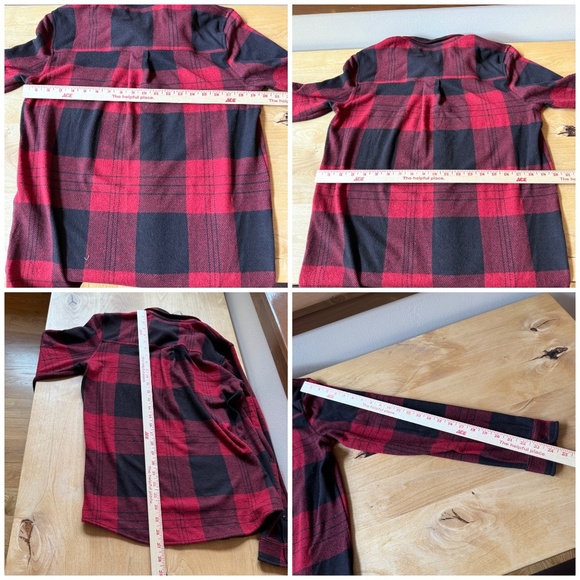 FAHERTY LEGEND SWEATER SHIRT SHACKET ORCHARD HOUSE PLAID FARMCORE LOGGER NWT M - Picture 8 of 9